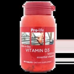 Vitamin D3 Pro-life 10,000iu 150 tablets