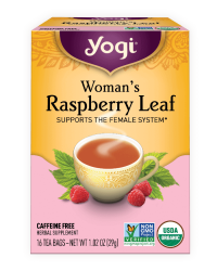 Woman's Raspberry Leaf Tea (Yogi) 16 teabags