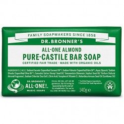 Dr Bronner's Almond Bar Soap 140g