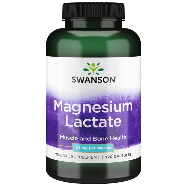 Swanson Magnesium Lactate 120 caps