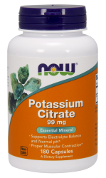Potassium Citrate 99mg 180 caps