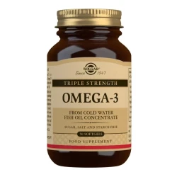 Solgar Triple Strength Omega-3 Fish Oil 100 soft gels