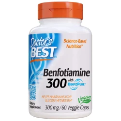 Doctor's Best Benfotiamine 300 Veggie caps 60
