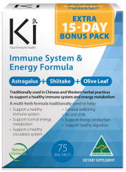 Ki Immune System & Energy Formula 75 tabs