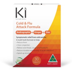 Ki Cold & Flu Attack Formula 30 tabs