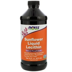 NOW Sunflower Liquid Lecithin 473ml