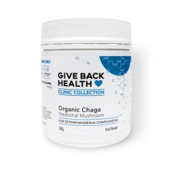 Give Back Health Organic Chaga Medicinal Mushrooms powder 100g