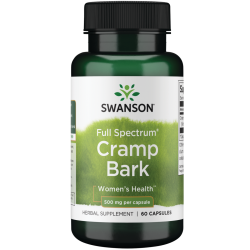 Swanson Cramp Bark 500mg 60 caps