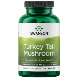 Swanson Turkey Tail Mushroom 500mg 120 caps