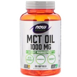 NOW MCT Oil 1000mg 150 Softgels